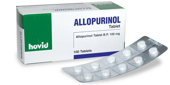 Лекарство от подагры Аллопуринол