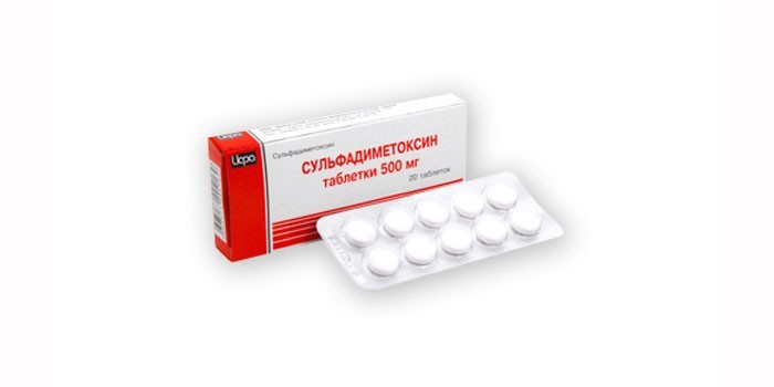 Препарат Сульфадиметоксин