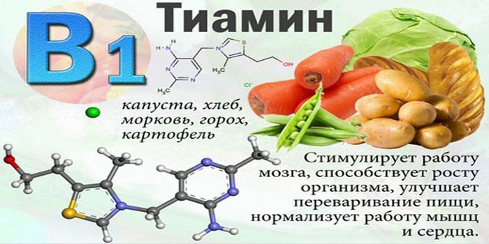 Польза витамина B1