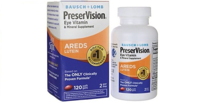 Витамины для глаз AREDS 