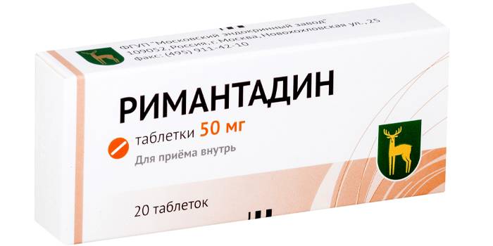 Таблетки Римантадин