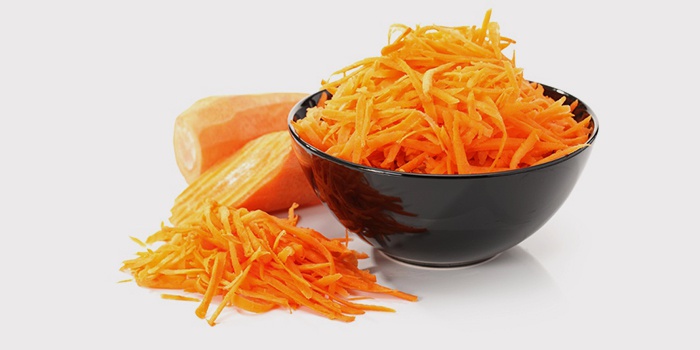 Тертая морковь 