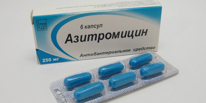 Азитромицин в капсулах
