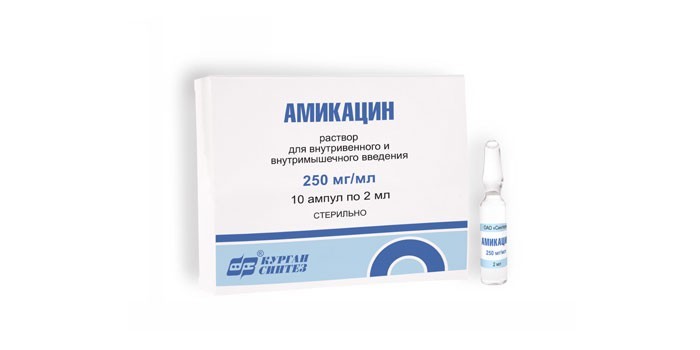 Раствор Амикацин в ампулах