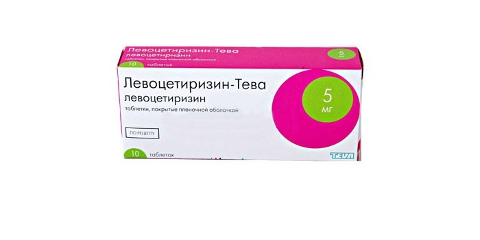 Таблетки Левоцетиризин-Тева