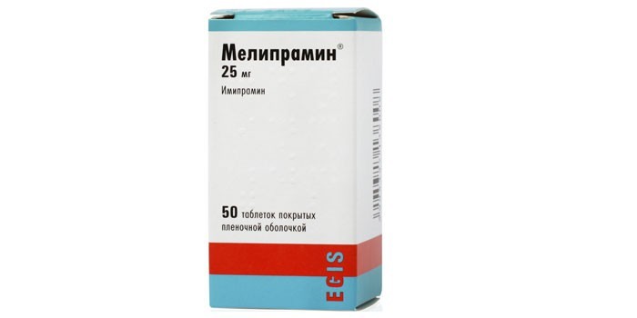 Таблетки Мелипрамин
