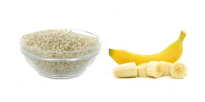 Рис и банан