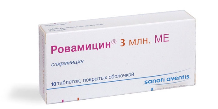 Антибиотик Ровамицин