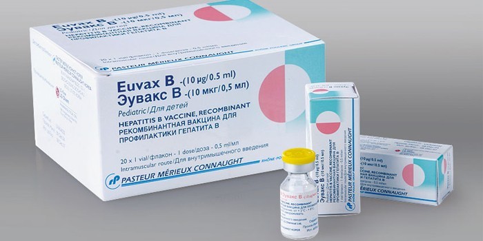 Euvax B от гепатита