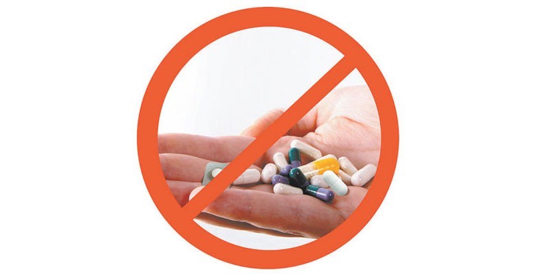 Запрет на прием лекарственных препаратов
