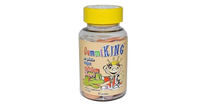 GummiKing, кальций с витамином D