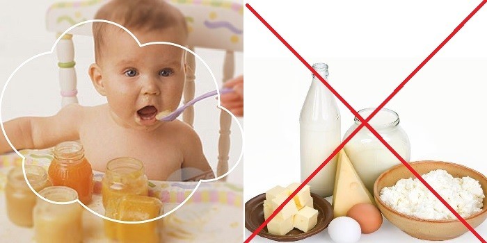 Запрет на молочные продукты
