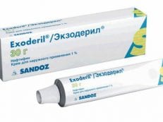 Экзодерил – инструкция по применению и побочные эффекты