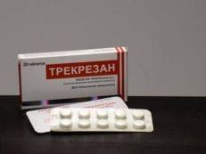 Трекрезан в таблетках — показания, дозировки, действующее вещество, противопоказания, аналоги и цена